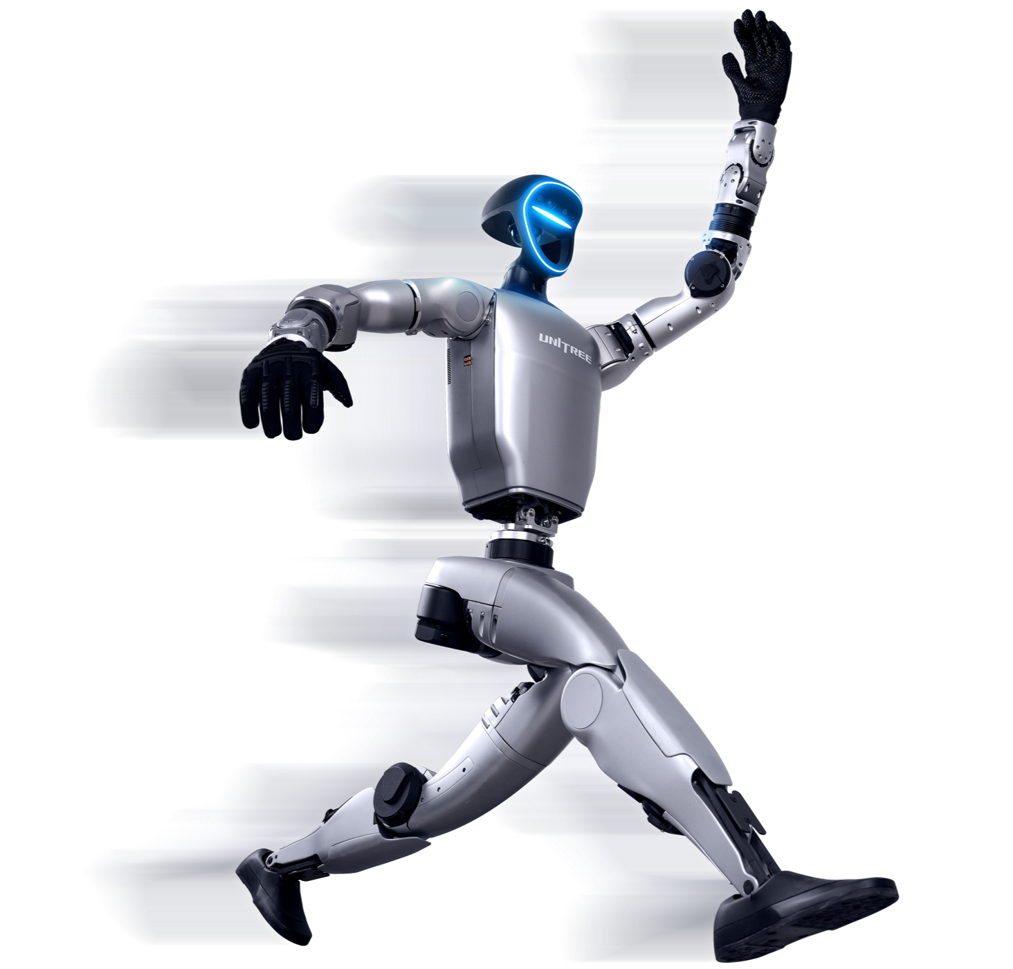 Featured humanoid robot